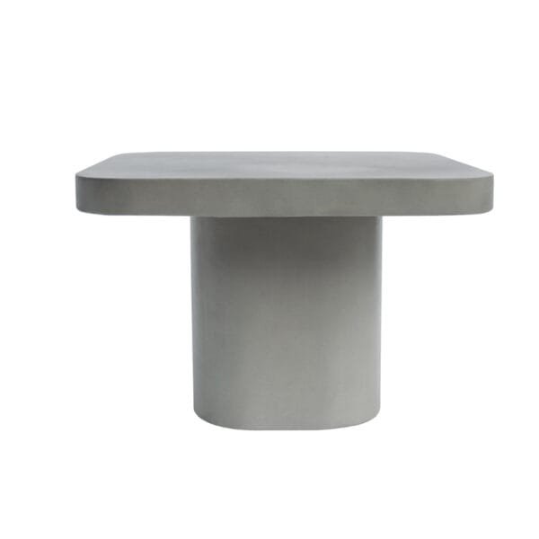 Modrest Flores Modern Grey Concrete End Table - Image 3