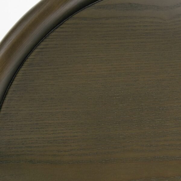 Modrest Strauss - Contemporary Brown Ash Round End Table - Image 2