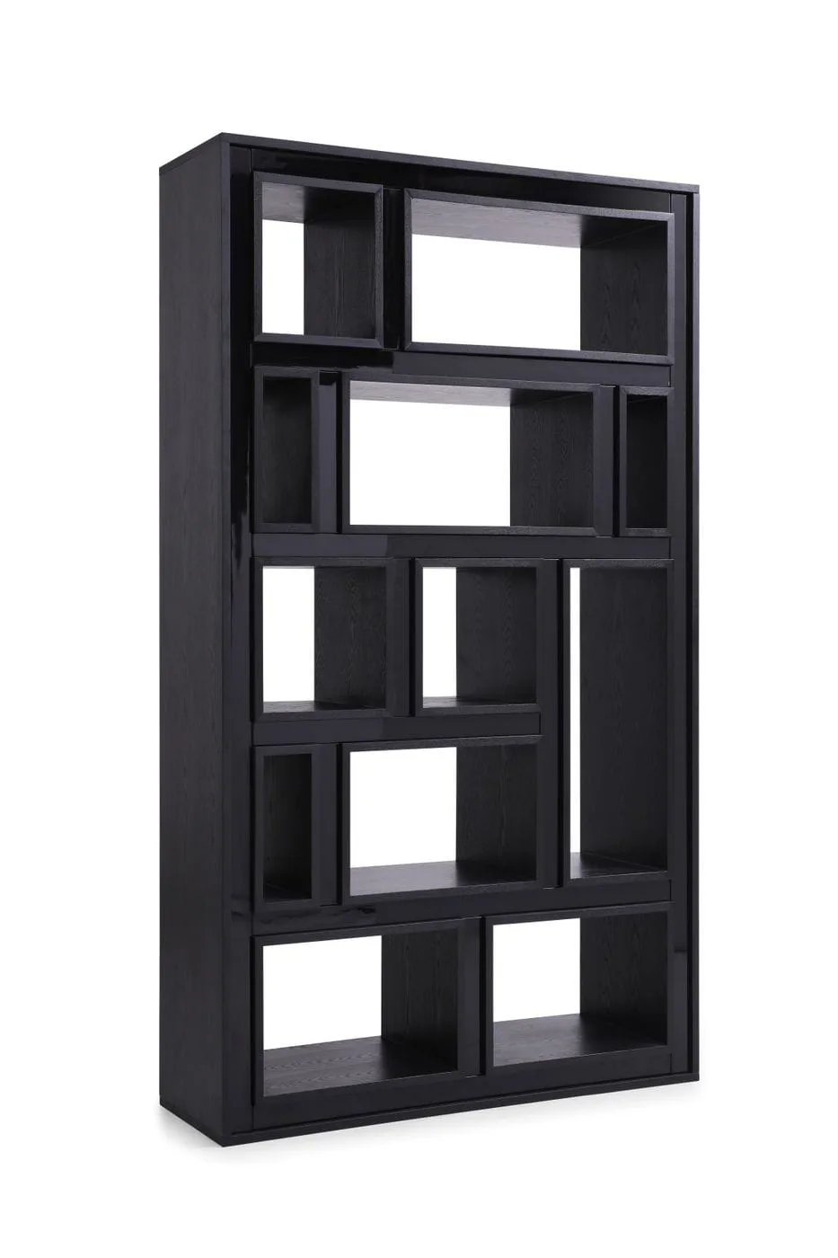 suffolk vgvc 77425 black shelf unit 2 - Modern Bookshelf