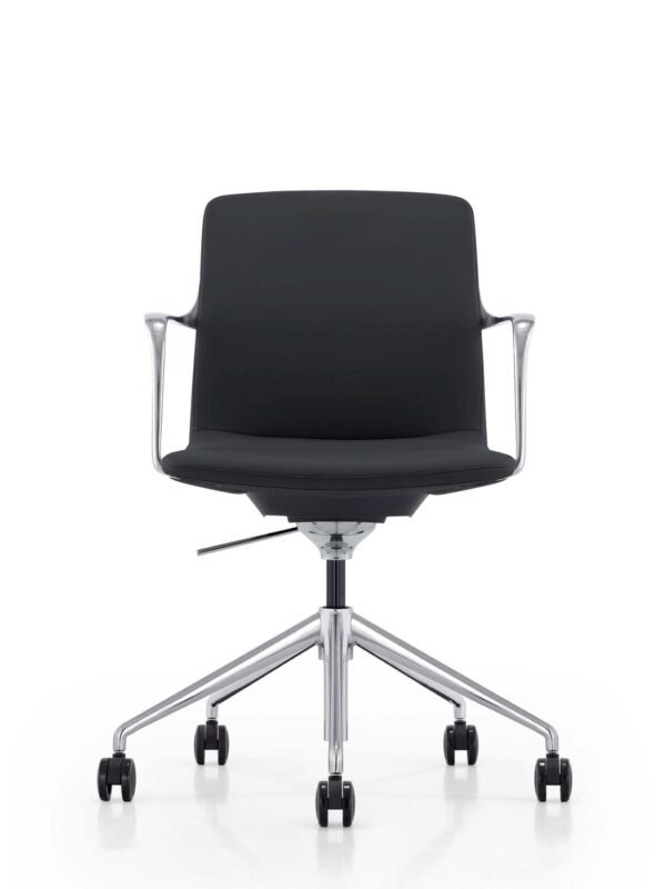 Modrest Sundar - Modern Black Mid Back Conference Office Chair