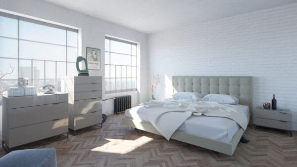 Modrest Hera Modern Grey Dresser - Image 5