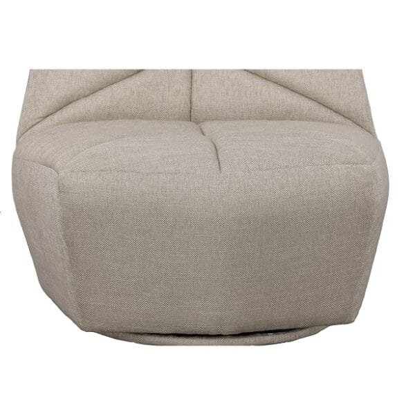 Divani Casa Tomlin - Contemporary Grey Woven Fabric Accent Chair - Image 4