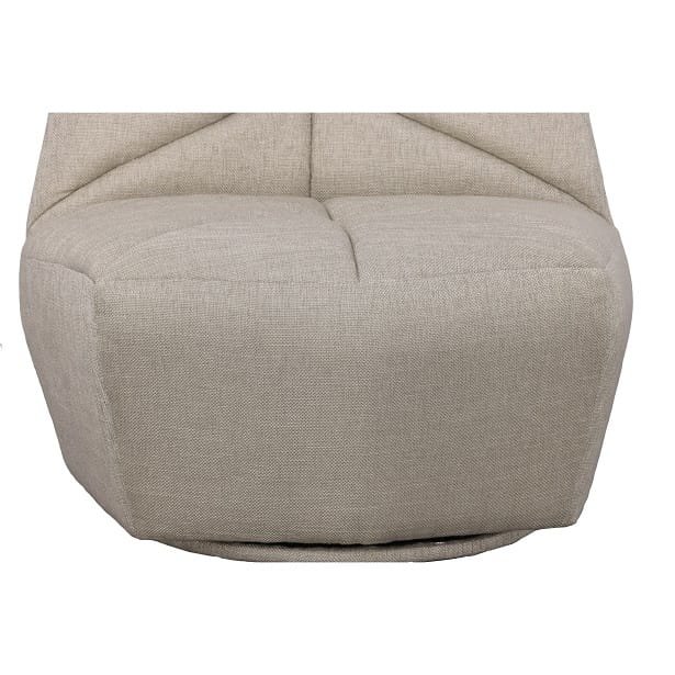 Divani Casa Tomlin - Contemporary Grey Woven Fabric Accent Chair 4 Divani Casa Tomlin - Contemporary Grey Woven Fabric Accent Chair - Image 4