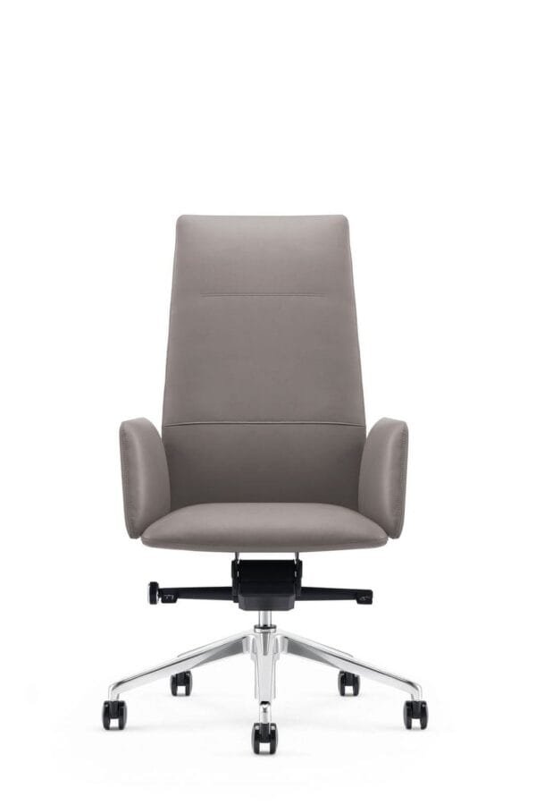 Modrest Tricia - Modern Grey High Back Executive Office Chair