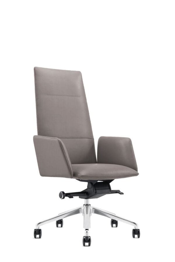 Modrest Tricia - Modern Grey High Back Executive Office Chair - Image 2