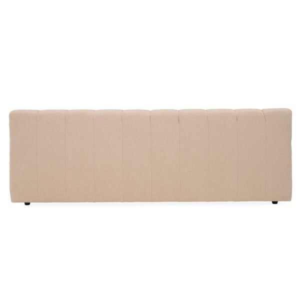 Divani Casa Tyree - Modern Tufted Sand Fabric Bed - Image 3