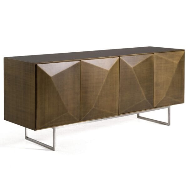 Modrest Vanguard - Modern Antique Brass Buffet - Image 3