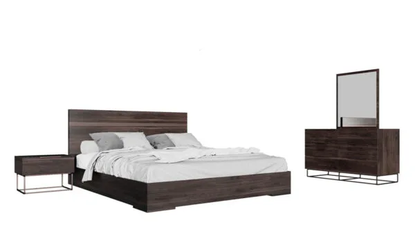 Nova Domus Benzon Italian Modern Dark Rovere Dresser - Image 3