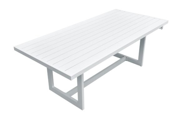 Renava Wake - Modern White Outdoor Dining Table - Image 2