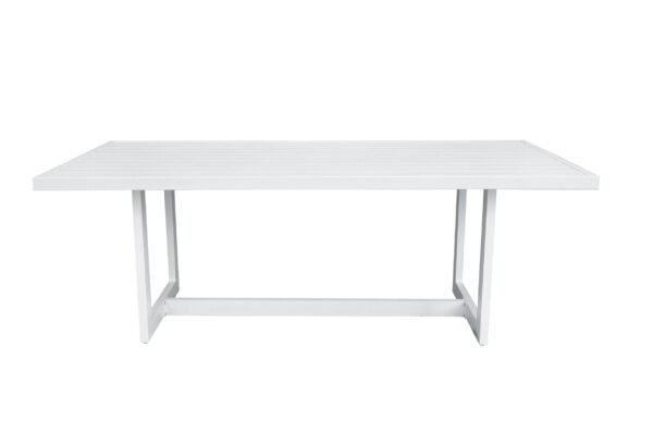 Renava Wake - Modern White Outdoor Dining Table - Image 4