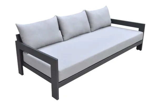 Renava Wake - Outdoor Dark Charcoal Sofa Set - Image 4