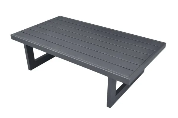 Renava Wake - Modern Charcoal Outdoor Coffee Table - Image 2
