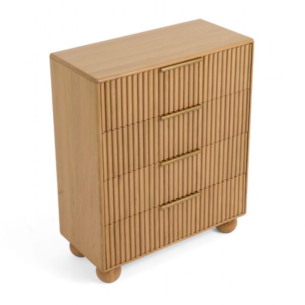 Modrest Winters - Modern Natural Oak Chest - Image 4