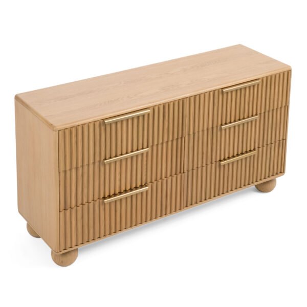 Modrest Winters - Modern Natural Oak Dresser - Image 4