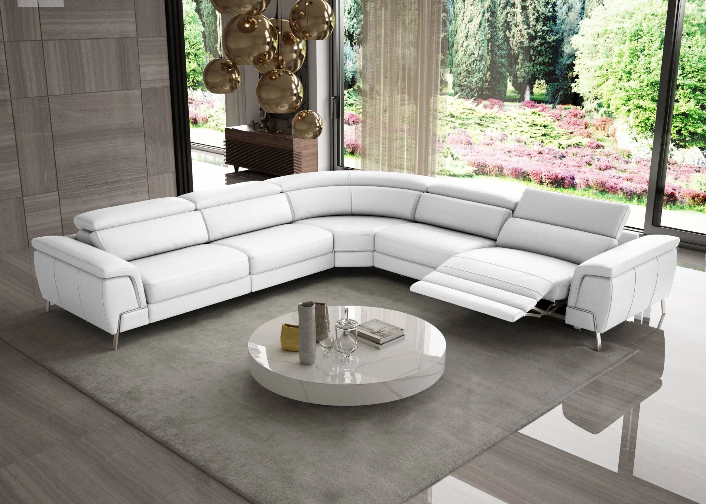 wonder vgcc 79379 white sectional sofa 1 1 - Modern Sofa for Living Room