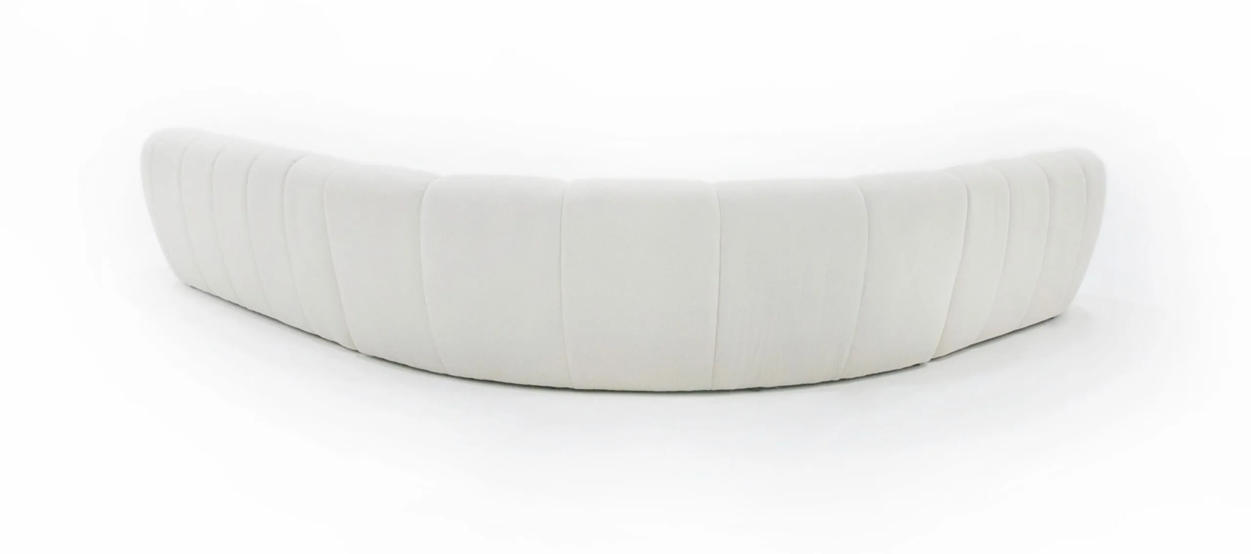 Divani Casa Yolonda - Off-White Fabric Sectional Sofa - Image 5