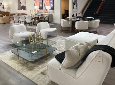 Luxury Furniture for Living Room 3 LA Furniture Showroom - Ventura
