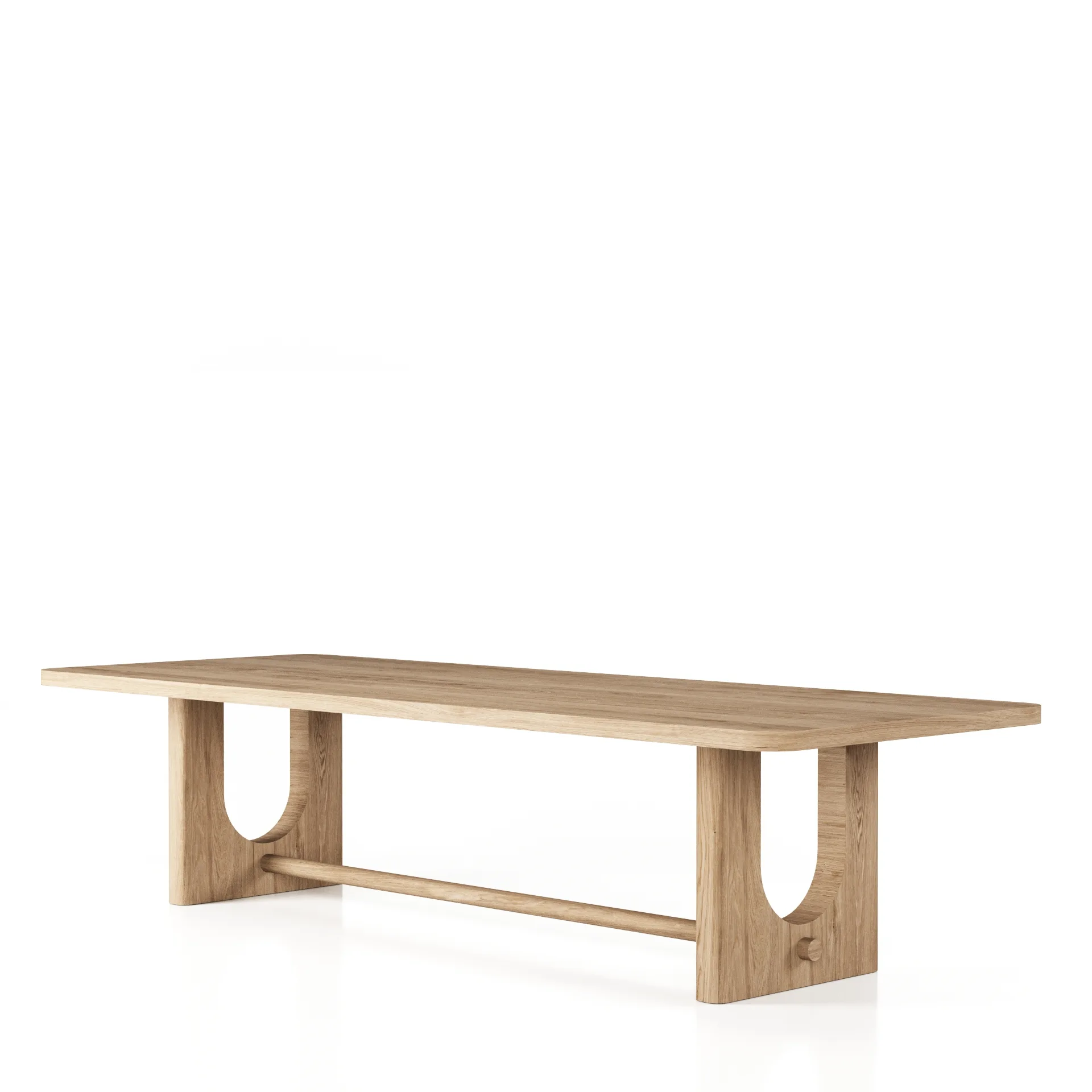 Handcrafted dining table with Scandinavian design in Monterrey
