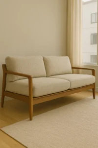 Unique custom sofa design made for a modern Monterrey home